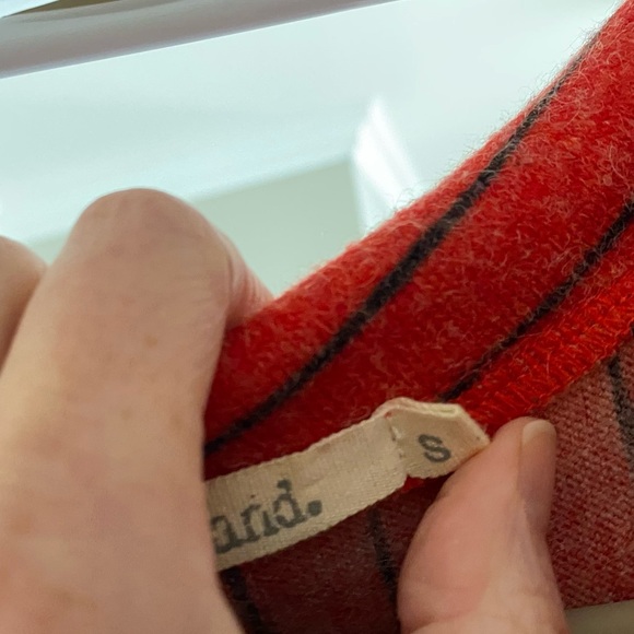 Lavand. Tunic with stripes and birds. - Picture 4 of 7